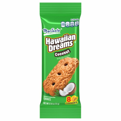 Marinela Hawaiian Dreams galletas de coco — 8 galletas