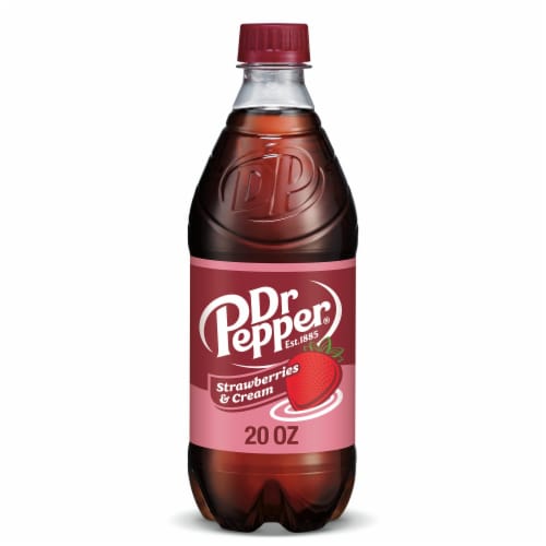 Dr Pepper Strawberries & Cream — 20 fl oz