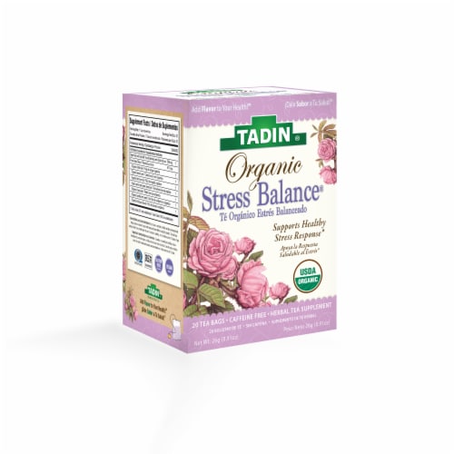 Tadin Organic Stress Balance, infusión — 10 sobres