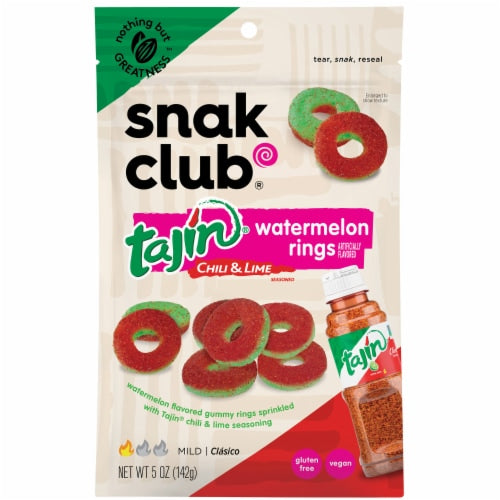 Snak Club Tajín Watermelon Rings — 5 oz