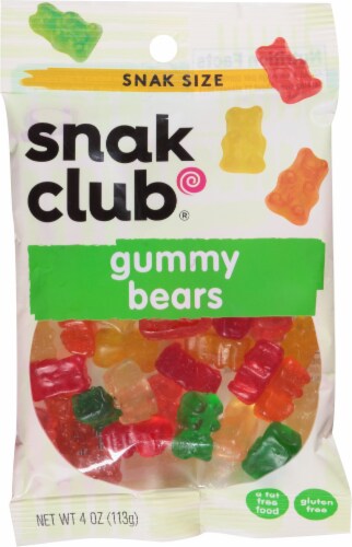 Snak Club Gummy Bears — 4 oz