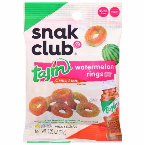 Snak Club Tajín Watermelon Rings — 2.25 oz