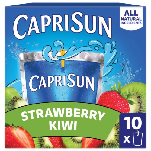 Capri Sun Strawberry Kiwi — 10 bolsas de 6 fl oz