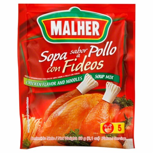 Malher Sopa de Pollo con Fideos — 60 g