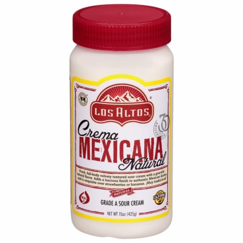 Los Altos Crema Natural — 15 oz