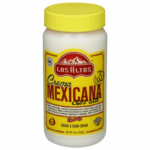 Los Altos Crema con Sal — 15 oz