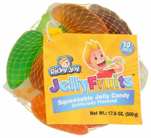 Ricky Joy Jelly Fruits — 10 unidades · 17.6 oz