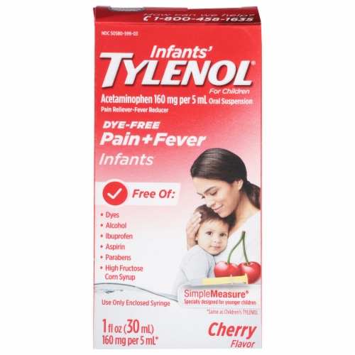 Tylenol Infants Cherry — 1 fl oz