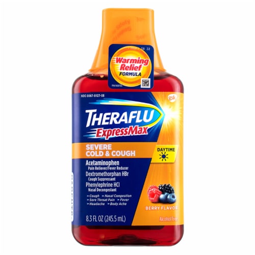 Theraflu ExpressMax Daytime Severe Cold & Cough — 8.3 fl oz
