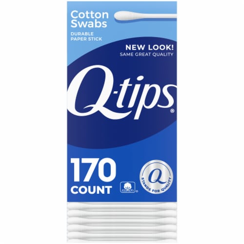Q-tips Cotton Swabs — 170 unidades