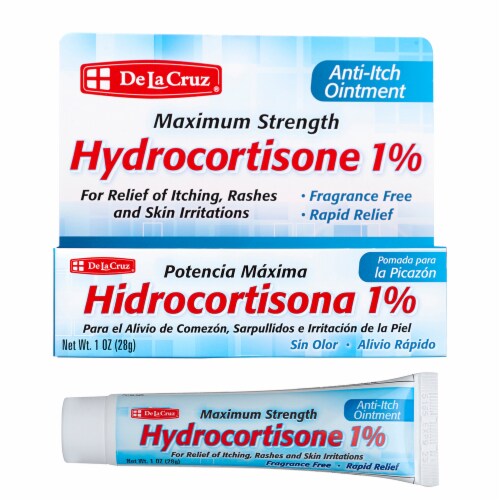 De La Cruz Hidrocortisona 1% — 1 oz