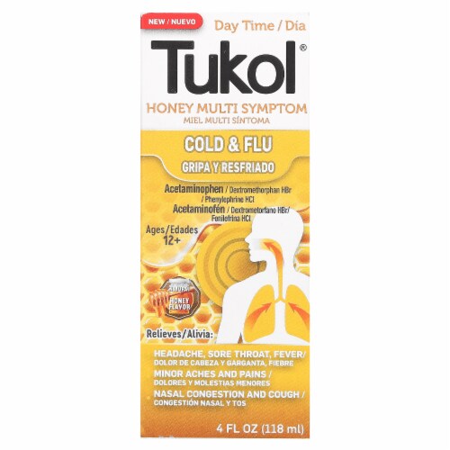 Tukol Daytime Honey Multi Symptom — 4 fl oz