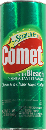 Comet Disinfectant with Bleach Cleanser — 21 oz