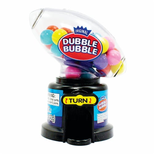 Dubble Bubble Gumball Dispenser — 1 dispensador con chicles