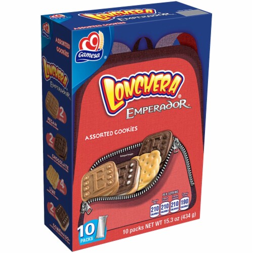 Gamesa Lonchera Emperador — 15.3 oz · 10 paquetes