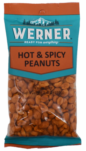 Werner Hot & Spicy Peanuts — 7 oz
