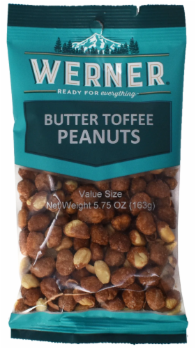 Werner Butter Toffee Peanuts — 5.75 oz