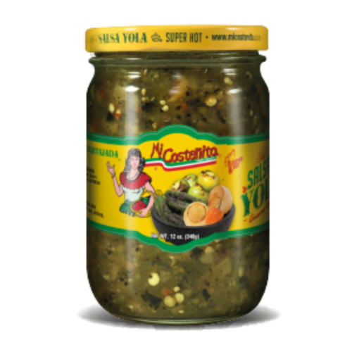 Mi Costeñita Salsa Yola Verde Super Hot — 12 oz