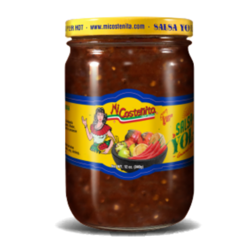 Mi Costeñita Salsa Yola Roja Super Hot — 12 oz