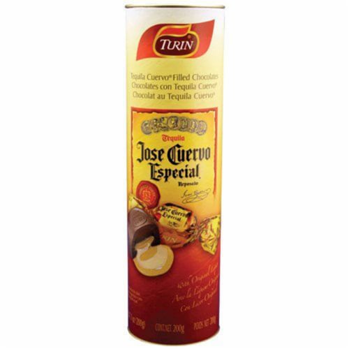 Turin chocolates rellenos de tequila José Cuervo — 1 envase