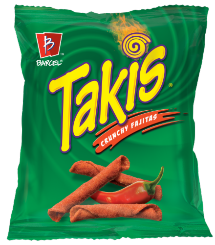 Barcel Takis Crunchy Faijitas - Hot — 4.00 OZ