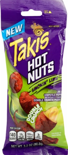Takis Hot Nuts Lime Chipotle — 3.2 oz