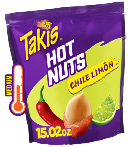 Takis Hot Nuts Chile Limón — 15.02 oz
