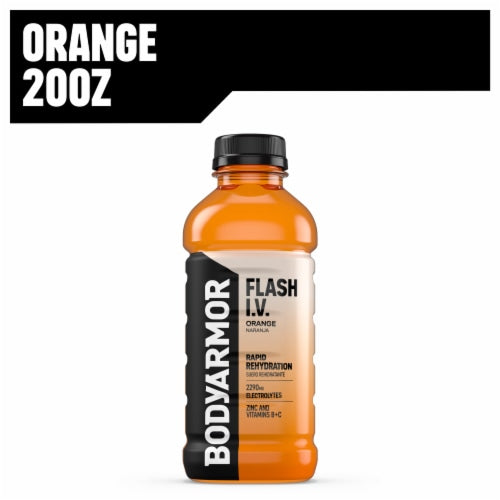 BodyArmor Flash IV Orange — 20 fl oz
