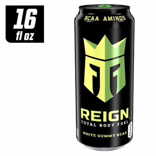 Reign White Gummy Bear — 16 fl oz