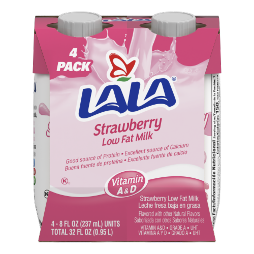 Lala Leche Fresa — 4 × 8 fl oz