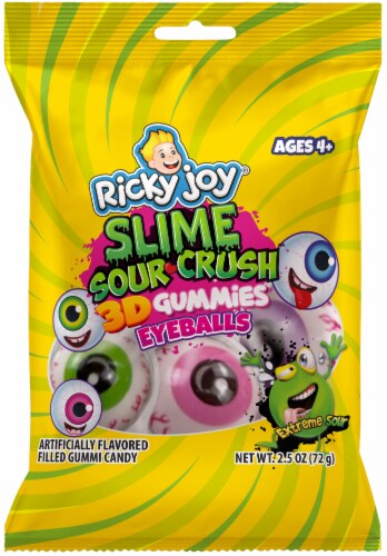 Ricky Joy Sour Crush 3D Eyeballs Gummies — 2.5 oz