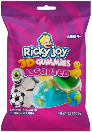 Ricky Joy 3D Gummies Assorted — 2.5 oz