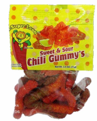 El Super León Chili Gummys Sweet & Sour — 3.5 oz
