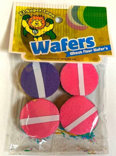 El Super León Obleas de Colores — 1 bolsa