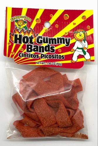 El Super León Hot Gummy Bands — 1 bolsa