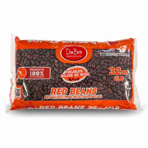Don Beto Frijol Rojo de Seda — 32 oz