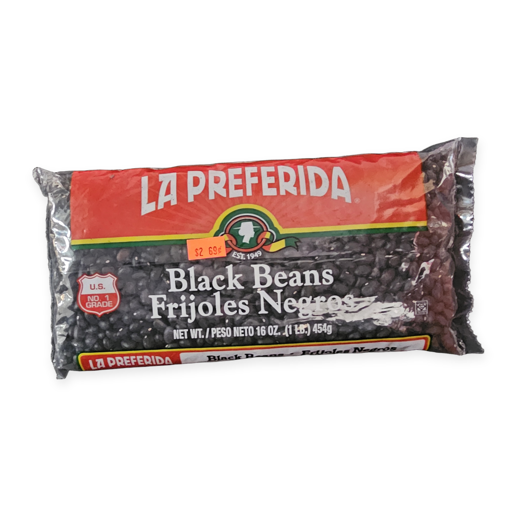 La Preferida Frijoles Negros Secos – 1 lb (454 g)