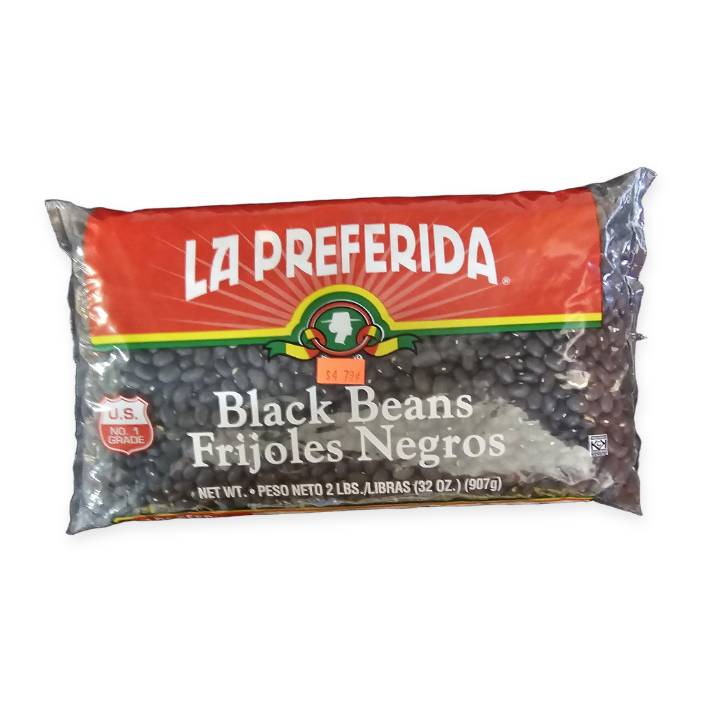 La Preferida Frijoles Negros Secos – 2 lb (907 g)