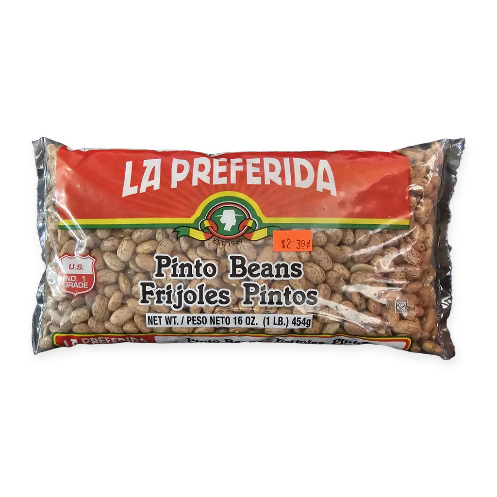 La Preferida Frijoles Pintos Secos – 1 lb (454 g)