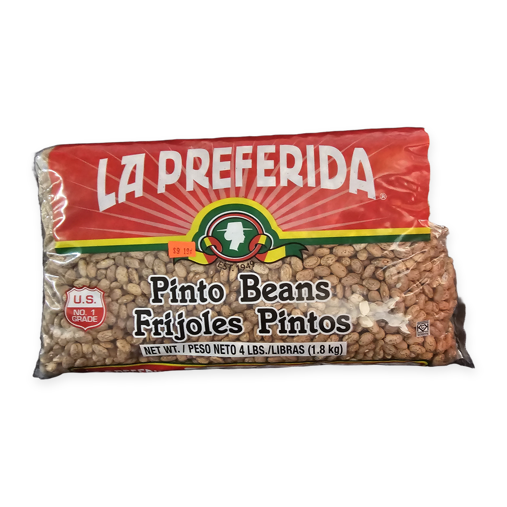 La Preferida Frijoles Pintos Secos – 4 lb (1.8 kg)