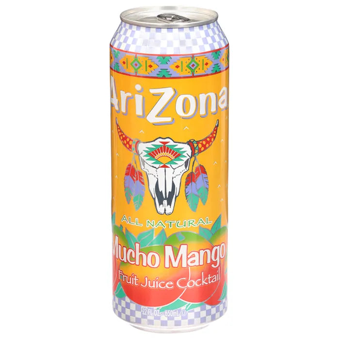 AriZona Mucho Mango Juice Cocktail 22 oz
