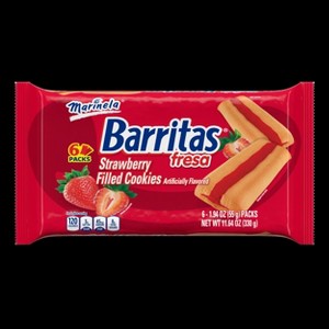 Marinela Barritas fresa 6 paquetes