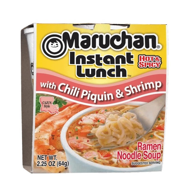 Maruchan Instant Lunch camarón con chile piquín — 2.25 oz