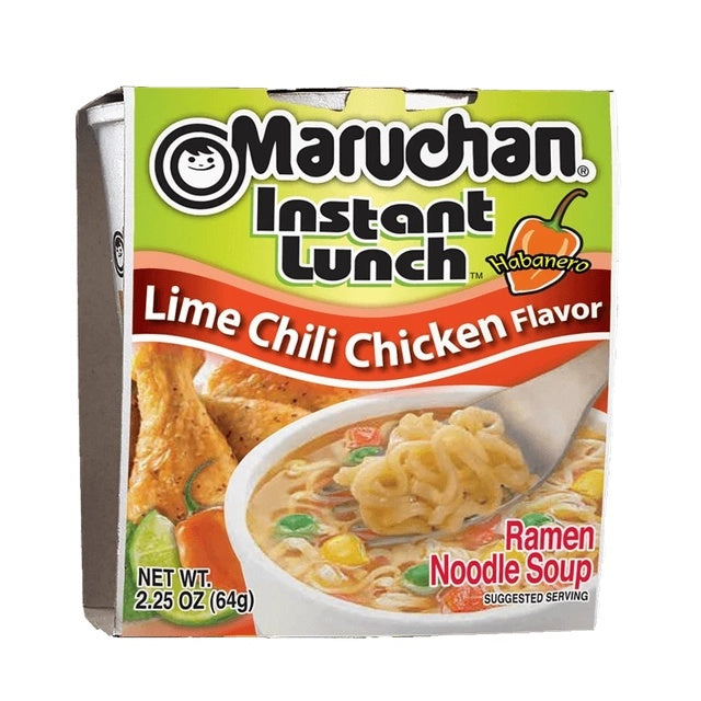 Maruchan Instant Lunch pollo con chile y limón — 2.25 oz