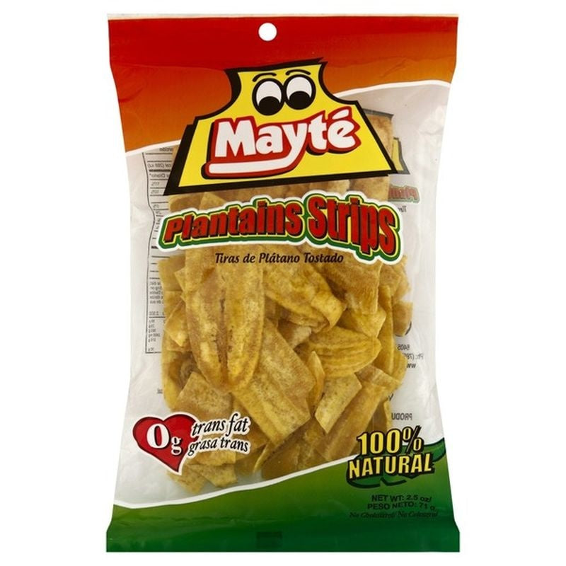 Mayté tiras de plátano saladas — 2.5 oz / 71 g