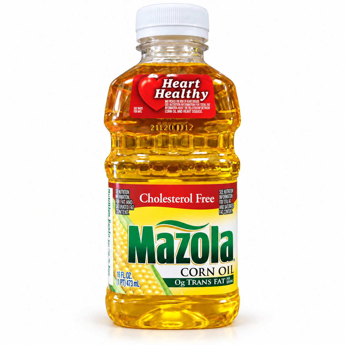 Mazola Corn Oil – 16 fl oz (473 ml)