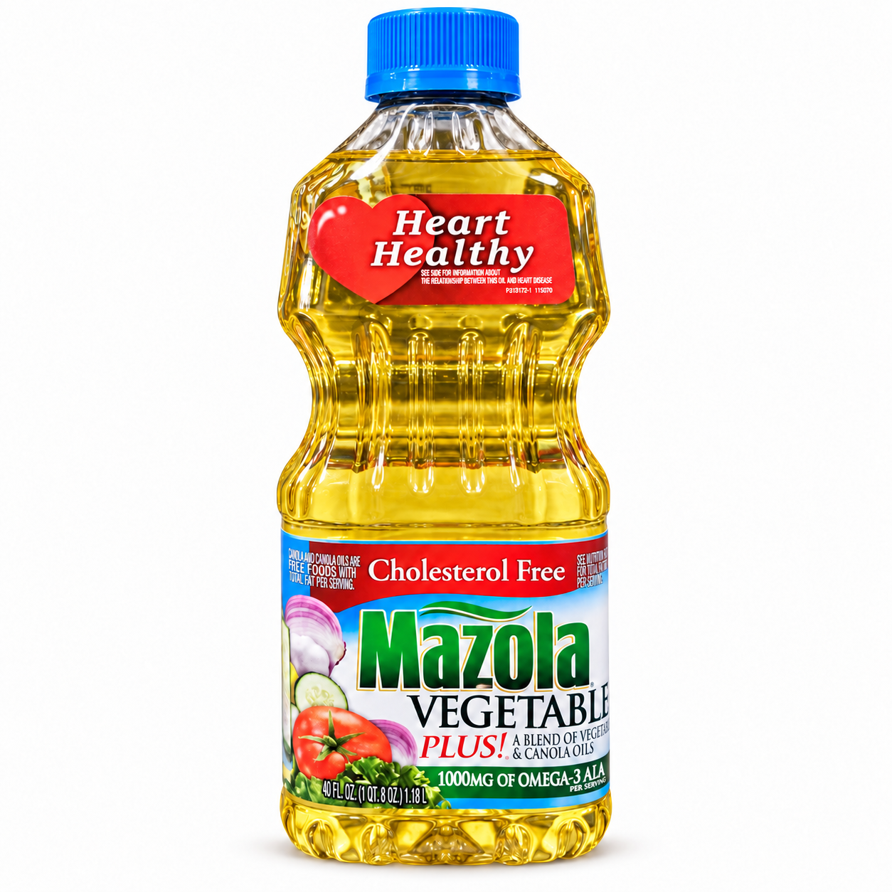 Mazola Vegetable Plus! Oil – 40 fl oz (1.18 L)