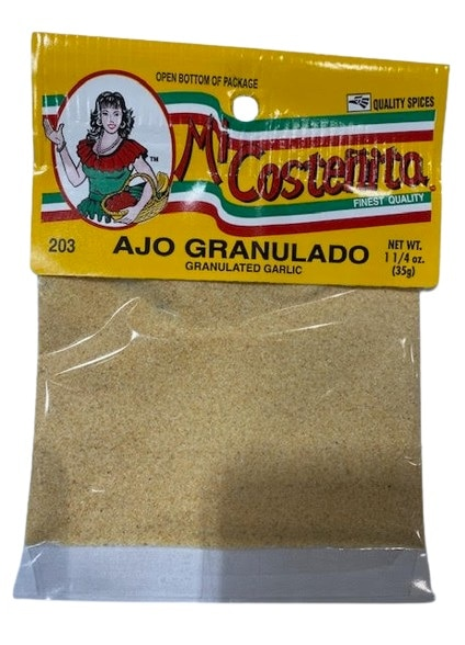 Mi Costeñita Ajo Granulado — 1.25 oz
