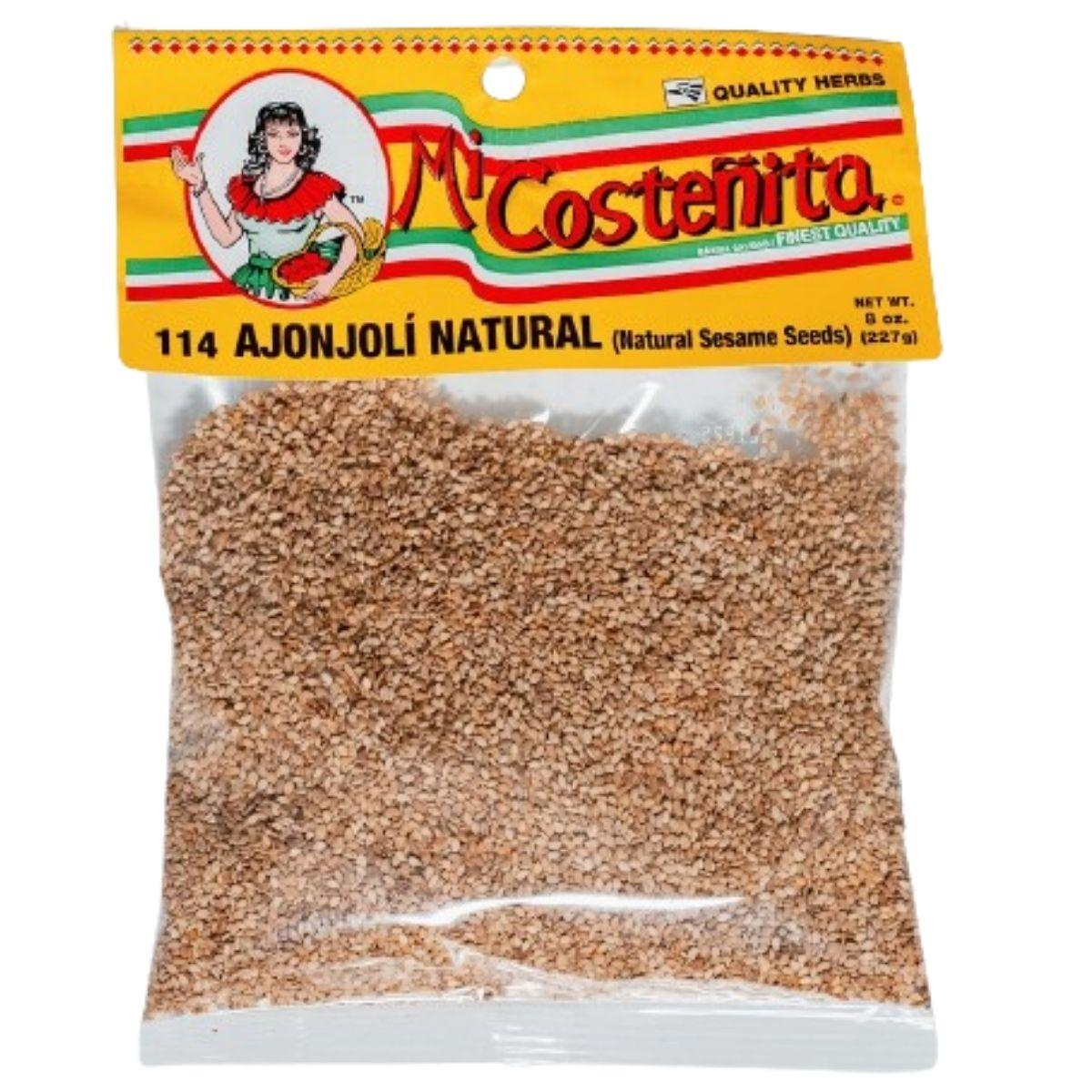 Mi Costeñita Ajonjolí Natural — 8 oz