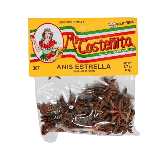 Mi Costeñita Anís Estrella — 0.75 oz